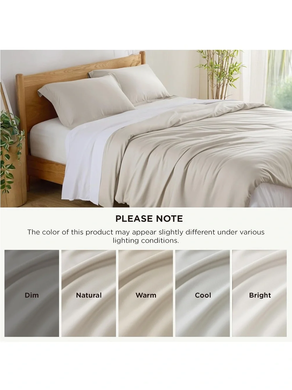NEW Bedsure PureWoven Cooling Duvet Cover, Ideal for Hot Sleepers